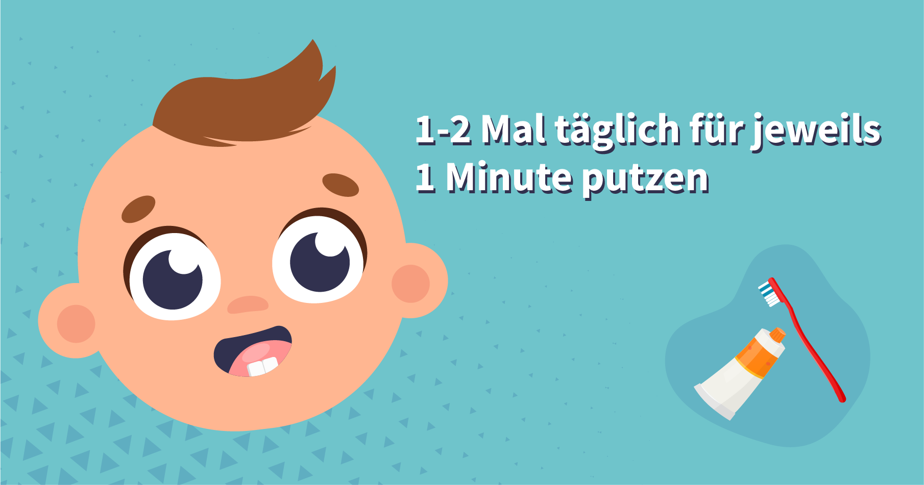 Zähneputzen beim Baby