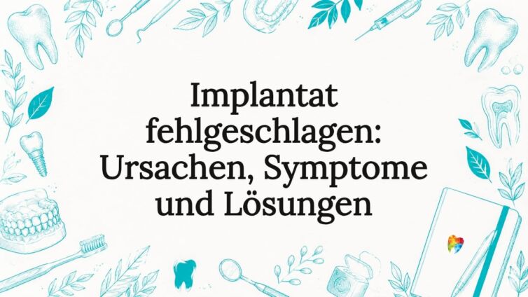 Ansprechend gestaltete Titelgrafik mit typischen Motiven aus der Zahnmedizin