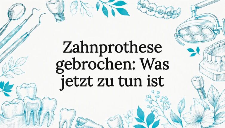 Ansprechend gestaltete Illustration für das Titelbild eines Zahnmedizin-Blogs