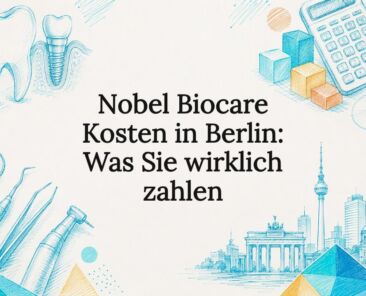 Illustrierte Titelseite zu den Implantatkosten in Berlin